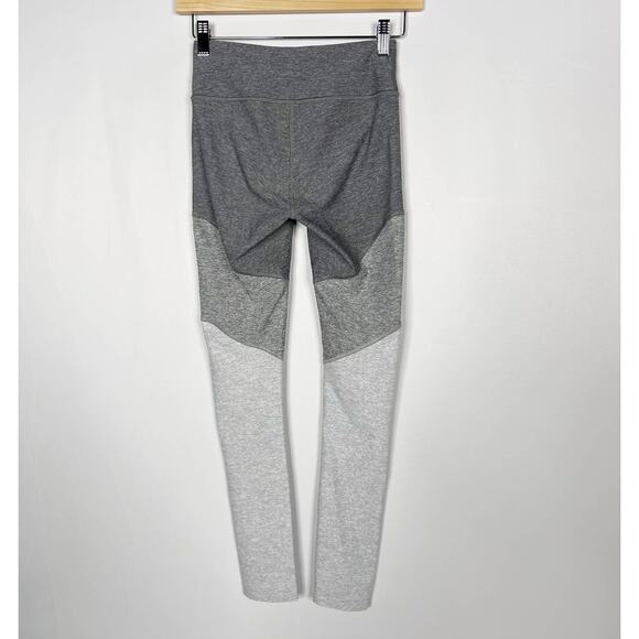 Outdoor Voices XSmall XS Heather Gray Graphite Springs 7/8 Colorblock Leggings - Picture 2 of 11